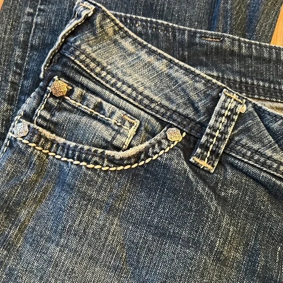 SILVER Suki Surplus bootcut distressed blue jeans - Picture 3 of 10